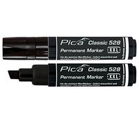 PICA 528/46 - Marcador Permanente Tipo Pincel Negro