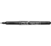 Pica Marker - Marqueur permanent Classic 533/46/SB - Pointe fine - Noir - en blister