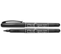 PICA 534/46 - Marcador Permanente Classic Bala Medio Negro
