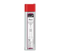 Pica Marker Mines de rechange Fine Dry Rouge 0,9 mm – Boîte de 24