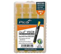 PICA 991/44 - Estuche de 4 minas VISOR permanente Amarillo