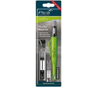 Pica Dry 30800 Traçeur Crayon à Poinçon à Mine Carbure Noir 2,8mm (2 pièces)