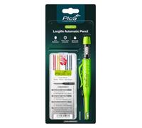 Pica Marker Marqueur chantier/profondeur Dry - Pack 1x marqueur + 1x jeu de mines couleur assortie