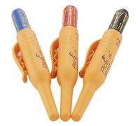 Pica L150 Kit de Pica Ink Lyra Crayon marqueur permanent 3 stylos, couleurs : noir, bleu, rouge, lot de 3