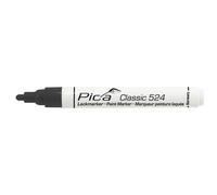 Pica marqueur peinture/industrie 2-4mm pointe ronde, noir