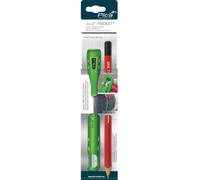 Pica Marker – Set étui POCKET + crayon Pica Classic universel 230 mm Vert – 505/04