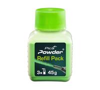 Pica Powder Refill Pack 2030 Vert I Poudre de recharge pour Spraymarker | Poudre de craie fluorescente I pour Spraymarker Powder 2020 I jusqu'à 4500 marquages I accessoire professionnel