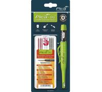 Pica Set Marqueur Crayon E 10 Mines Additionnelles 30407, Vert, 2,8mm
