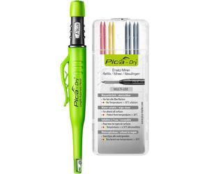 Pica Set Traceur Crayon Mine 8 Couleurs Graphite Rouge Jaune 30402 2,8 mm