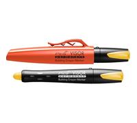 Pica Marker Marqueur industriel PICA-990/44 Visor – permanent rechargeable jaune