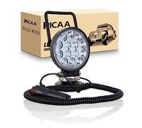 PICAA 4 pouces 42W LED Flood Lampe de Travail Portable Base Magnétique