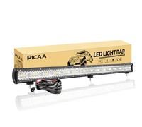 PICAA Led Barre Lumineuse, Triple Rangée 8D 42 pouces 107 CM 900W Rampe a led avec de cablage Combo Faisceau de Spot D'inondation 12V hors route Voiture Véhicules 4x4 SUV ATV Camion Tracteur