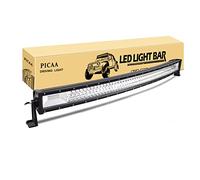 PICAA Led Barre Lumineuse Triple Rangée Incurvé 42 pouces 540W Rampe a led barre de led Combo Faisceau de Spot D'inondation 12V 24V hors route Voiture Véhicules 4x4 SUV ATV Camion Tracteur