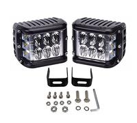 PICAA Phare de Travail Led 12v 24v, 2pcs 4 pouces 60W 6000K Blanc Feux de Travail Lampe de Travail pour Voiture Camion Tracteur 4x4 ATV SUV Moto