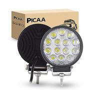 PICAA Phare de Travail LED, 2 PCS 4.1 Pouces 42W floodlight Projecteur LED