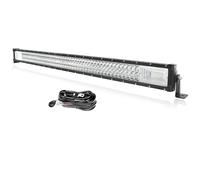 PICAA Slim 105 cm 42 Pouces 540W Barre de LED 4x4 avec Faisceau Kit 12V | Trois Rangées, Rampe LED Voiture, Imperméable, pour Camion Off Road SUV ATV Tracteur