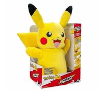 Bizak Peluche électronique Pikachu – Sons, lumières et mouvements – Jaune Enfants
