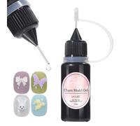 Picadora De Carne 10 ML Transparent, Adhésif de Modelage à l'Effet Charmant | Gel de Construction 3D pour Ongles pour Prothèse Ongulaire, Art du , Vernis, Strass et
