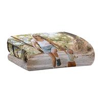PICANOVA - Couverture Personnalisée en Molleton 100x70 cm - 525 g/m² Couverture Photo Ultra Doux et Agréable pour la Peau - Jeté de Canapé Douceur et Confort Inégalables