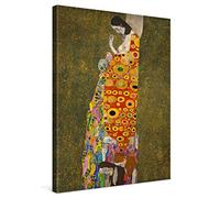 PICANOVA - Photo sur Toile Gustav Klimt L'Espoir II 60x80cm - Impression sur Toile Haut de Gamme - Image sur Toile pour Décoration Murale Moderne