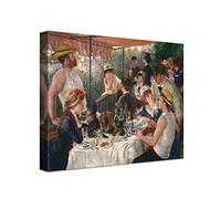 PICANOVA - Pierre-Auguste Renoir - Le Déjeuner des Canotiers 40x30cm - Photo sur Toile - Impression sur Toile Haut de Gamme - Image sur Toile pour Décoration Murale Moderne - Art Classique