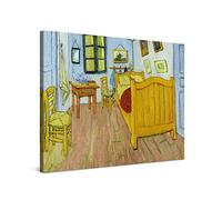PICANOVA - Vincent Van Gogh La Chambre de Van Gogh à Arles 100x75cm - Photo sur Toile - Impression sur Toile Haut de Gamme - Image sur Toile pour Décoration Murale Moderne