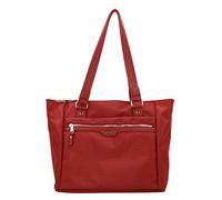Picard Adventure Sac à bandoulière pour Femme en Nylon Taille Unique avec Fermeture Éclair pour Le Quotidien, Rouge, 45,00x34,00x30,00, Cabas synthétique pour Femme