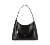 Picard Black tie Sac à bandoulière pour Femme en Cuir véritable Taille Moyenne avec Fermeture Éclair pour Le Quotidien, Noir, Taille Unique, Sac à bandoulière