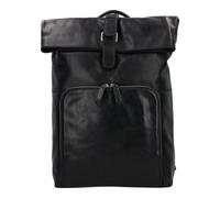 Picard Buddy Daypack Cuir 42 cm Compartiment pour ordinateur portable noir