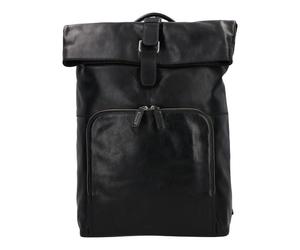 Picard Buddy Daypack Cuir 42 cm Compartiment pour ordinateur portable noir