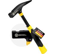 PICARD BVB Edition N° 620M Marteau de charpentier au design officiel du Borussia Dortmund Produit sous licence pour les vrais fans du Borussia Marteau pour professionnels en acier spécial