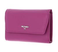 Picard Cuir Porte-Monnaie Bingo Flap Wallet Fuchsia Pourpre
