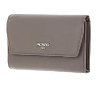Picard Cuir Porte-Monnaie Bingo Flap Wallet Gravel Taupe