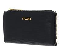 Picard Cuir Porte-Monnaie Calais 1 Wallet Schwarz Noir