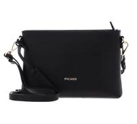 Picard Cuir sac à épaule bandoulière Java Crossbody Bag Cafe marron foncé