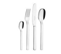 Picard et Wielputz 24 Lavita Ensemble de Vaisselle Poignée de boîte de Cadeau, Acier Inoxydable, Argent, 30 x 30 x 30 cm