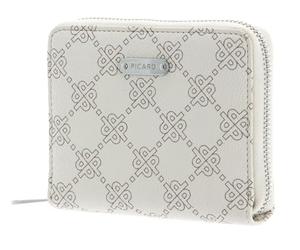 Picard Euphoria - Portefeuille pour Femme - en synthétique - Petit - avec Fermeture à étrier - pour Le Quotidien, Les Sorties, crème, Einheitsgröße