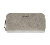 Picard Grand étui à stylos pour Femme en Cuir véritable - Largeur : 2 cm - Hauteur : 8 cm - Longueur : 18 cm - avec Fermeture éclair - pour Affaires, Quotidien