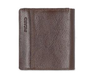 Picard hommes Portefeuille Buddy en Cuir naturel petit | largeur: 2 cm hauteur: 10 cm longueur: 9 cm avec Ouvert
