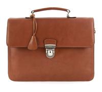 Mallette - PICARD - Toscana Office Bag - Cuir de vache - Marron - 37x27x10.5 cm