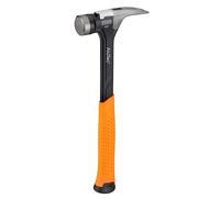PICARD marteau de charpentier strié AluTec®, no. 1095 | Marteau arrache-clou professionnel | Léger & puissant | Ergonomique & anti-vibrations | Hammer hybride aluminium & acier forgé