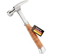 PICARD Marteau entièrement en acier, surface lisse | Arrache-clou avec tête forgée et porte-clou magnétique | Marteau de charpentier et de couvreur | Outil robuste & parfaitement équilibré