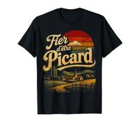 Picard Picardie Région Retro Vintage T-Shirt