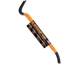 PICARD Pied de biche BlackGiant® 30 cm no. 46Z | Outil professionnel | Pieds-de-biche avec revêtement antidérapant | Levier durable | Mini pied de biche robuste forgé d’une seule pièce