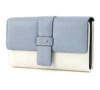 PICARD Porte-monnaie bleu blanc en cuir pour femme - Como 1 Wallet With Flap Ice-Kombi 127935