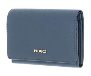 Picard Porte-Monnaie Java 1 Wallet Denim Bleu Gris