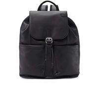 Picard Relaxed Leather Backpack Black