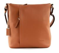 Picard Sac à bandoulière Pure pour femme en cuir véritable, grand, moyen | avec fermeture éclair | Sac à bandoulière | Pour le quotidien, les sorties, marron, s, Sac à bandoulière