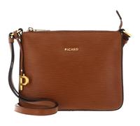 Picard sac à épaule bandoulière Calais Crossbody Bag Cognac marron clair