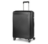 Picard Vienna 4 roulettes Trolley M 65 cm avec soufflet d'extension noir